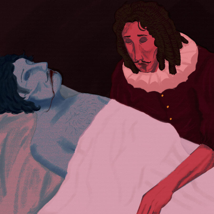 La mort de Molière, par Tobias M. Visse